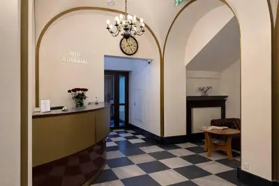 Plan piętra w obiekcie Hotel Mazowiecki WOW