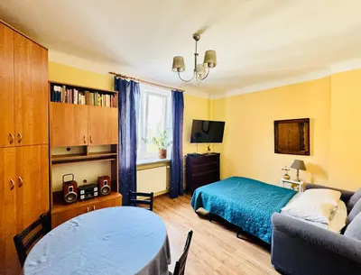 Kuchnia lub aneks kuchenny w obiekcie Five Colors Apartment Warsaw