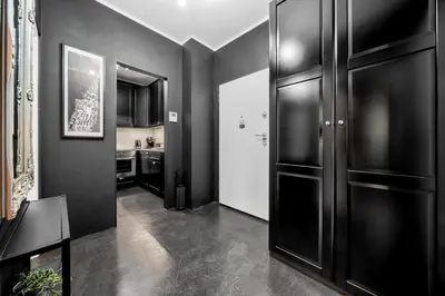 Kuchnia lub aneks kuchenny w obiekcie Warsaw Leszno Apartment with Parking - by Rentujemy
