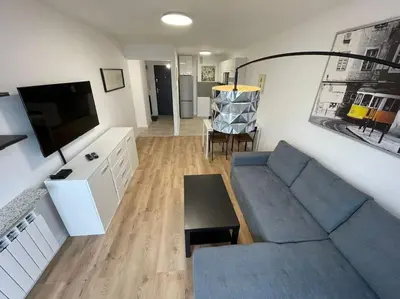 Kuchnia lub aneks kuchenny w obiekcie City Centre Chłodna Apartment