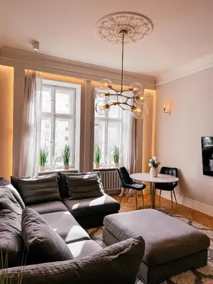 Część wypoczynkowa w obiekcie Old Town Heart XVIII - Downtown Luxury