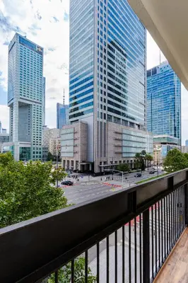 Budynek, w którym mieści się apartament