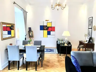Część wypoczynkowa w obiekcie MONDRIAN Luxury Suites & Apartments Market Square IV
