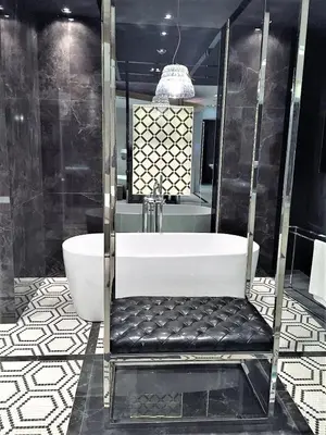Łazienka w obiekcie MONDRIAN Luxury Suites & Apartments Market Square IV