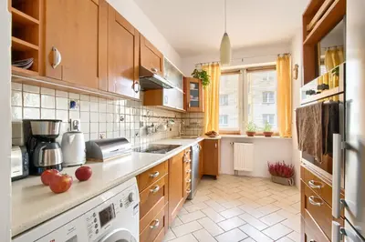 Kuchnia lub aneks kuchenny w obiekcie Orla Residence