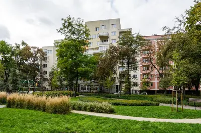 Ogród w obiekcie Orla Residence
