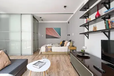 Telewizja i/lub zestaw kina domowego w obiekcie Urbannestgroup - Old Town - Stare miasto - Freta 50