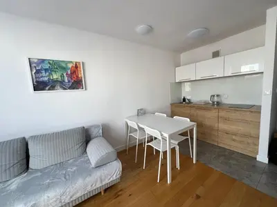 Kuchnia lub aneks kuchenny w obiekcie ApartamentW3M