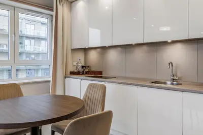 Kuchnia lub aneks kuchenny w obiekcie Platinum Towers - luxury City Centre apartment with a view