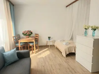 Część wypoczynkowa w obiekcie Rental Apartments Smoluchowskiego