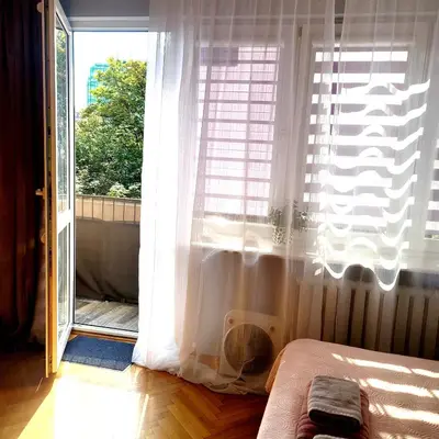 Część wypoczynkowa w obiekcie Apartament Centrum Warszawa