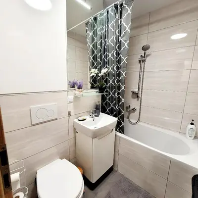 Łazienka w obiekcie Apartament Centrum Warszawa