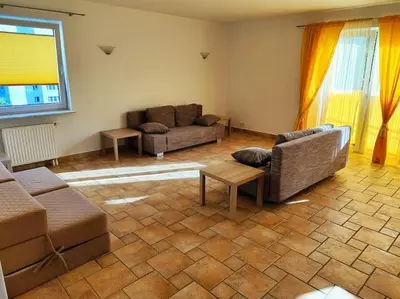 Część wypoczynkowa w obiekcie Apartament Metro Wilanowska