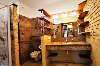 Łazienka w obiekcie Apartament Metro Wilanowska