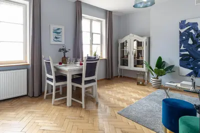 Część wypoczynkowa w obiekcie SuperApart Krzywe Koło 6 - Blisko Starego Miasta