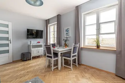 Telewizja i/lub zestaw kina domowego w obiekcie SuperApart Krzywe Koło 6 - Blisko Starego Miasta