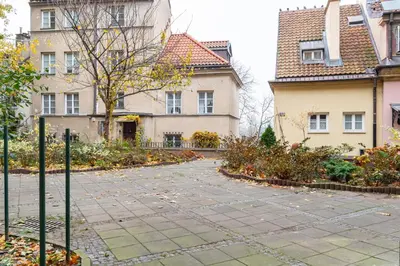 Ogród w obiekcie SuperApart Krzywe Koło 6 - Blisko Starego Miasta
