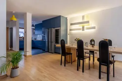 Plan piętra w obiekcie Cozy Villa with 6 bedrooms