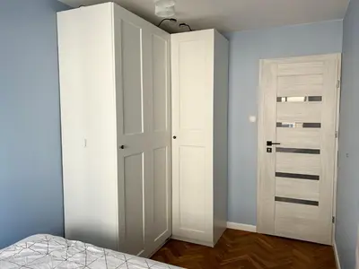 Łóżko lub łóżka w pokoju w obiekcie Remote Work Friendly Apartment - Ideal for Monthly Stay