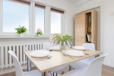 Plan piętra w obiekcie Cosy Apartment with Smart TV by Noclegi Renters