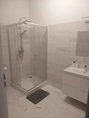 Łazienka w obiekcie Apartamenty Nogalin
