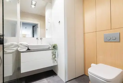 Łazienka w obiekcie Apricot 3 Room Apartment Bobrowiecka Mokotow