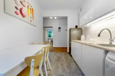 Kuchnia lub aneks kuchenny w obiekcie Very quiet flat in the Old town