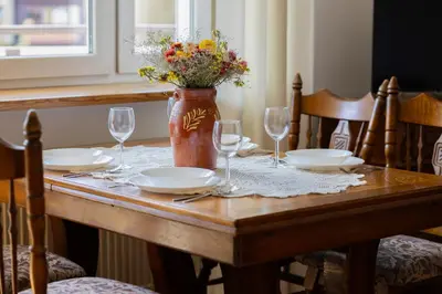 Napoje w obiekcie Spacious Apartment with Parking by Noclegi Renters