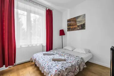 Łóżko lub łóżka w pokoju w obiekcie Finlandzka 5A by Homeprime