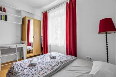 Łóżko lub łóżka w pokoju w obiekcie Finlandzka 5A by Homeprime