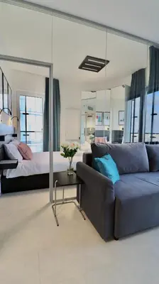 Część wypoczynkowa w obiekcie Apartamenty Kasprzaka 29