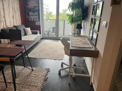 Część wypoczynkowa w obiekcie Apartament Stańczyka 4
