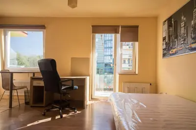 Plan piętra w obiekcie Metro Kabaty Apartment