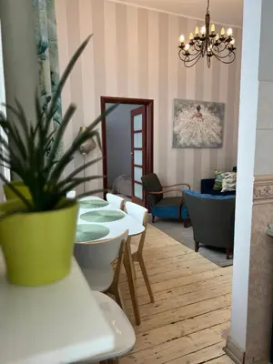 Część wypoczynkowa w obiekcie Apartament 105 Centrum