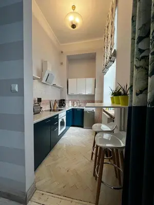 Kuchnia lub aneks kuchenny w obiekcie Apartament 105 Centrum