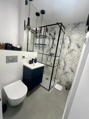 Łazienka w obiekcie Apartament Blue