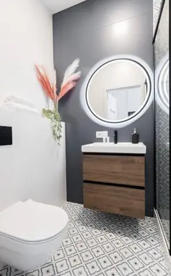 Łazienka w obiekcie Stylish Studio Apartments In City Center Sienna