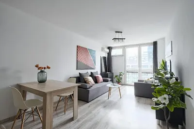 Część wypoczynkowa w obiekcie Urbannestgroup - City Center - al Jana Pawla II