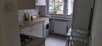 Kuchnia lub aneks kuchenny w obiekcie B10 Solec Koźmińska 2 rooms Football Stadium