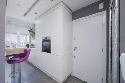 Kuchnia lub aneks kuchenny w obiekcie Stylish Apartment in Downtown Warsaw by Noclegi Renters