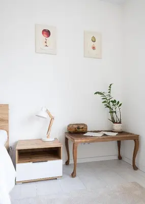 Część wypoczynkowa w obiekcie RentPlanet - Apartament Wola