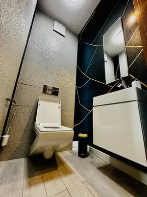 Łazienka w obiekcie SecretFace Penthouse Grójecka 120m2 z tarasem 40m2