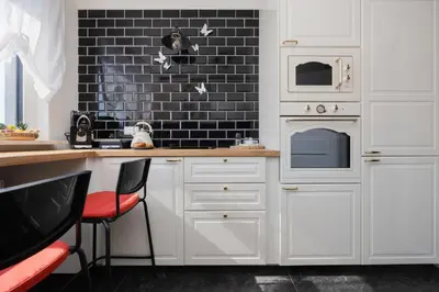 Kuchnia lub aneks kuchenny w obiekcie Exceptional Apartment in Warsaw with Parking by Noclegi Renters