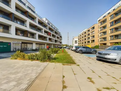 Budynek, w którym mieści się apartament