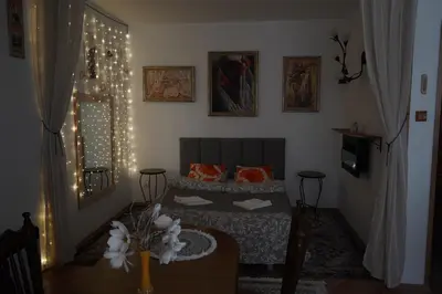 Łóżko lub łóżka w pokoju w obiekcie Lumiére