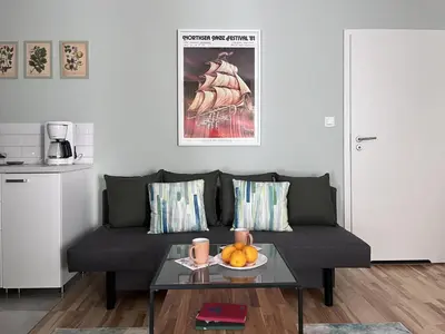 Kuchnia lub aneks kuchenny w obiekcie Metro Dzialdowska - Spacious studio