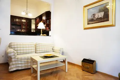 Część wypoczynkowa w obiekcie AAA Stay Apartments Old Town Warsaw I
