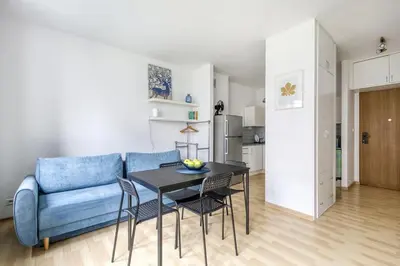 Część wypoczynkowa w obiekcie Apartament Stadion