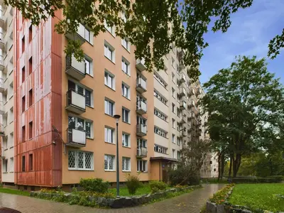 Budynek, w którym mieści się apartament