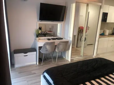 Kuchnia lub aneks kuchenny w obiekcie Apartment
